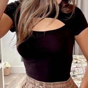 NWT Wasabi Mint Open Split Top